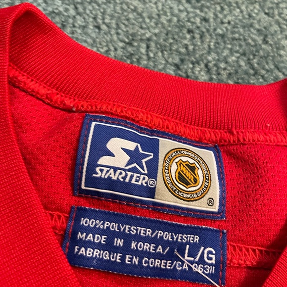 Vintage Detroit Redwings Starter Jersey - Picture 3 of 5